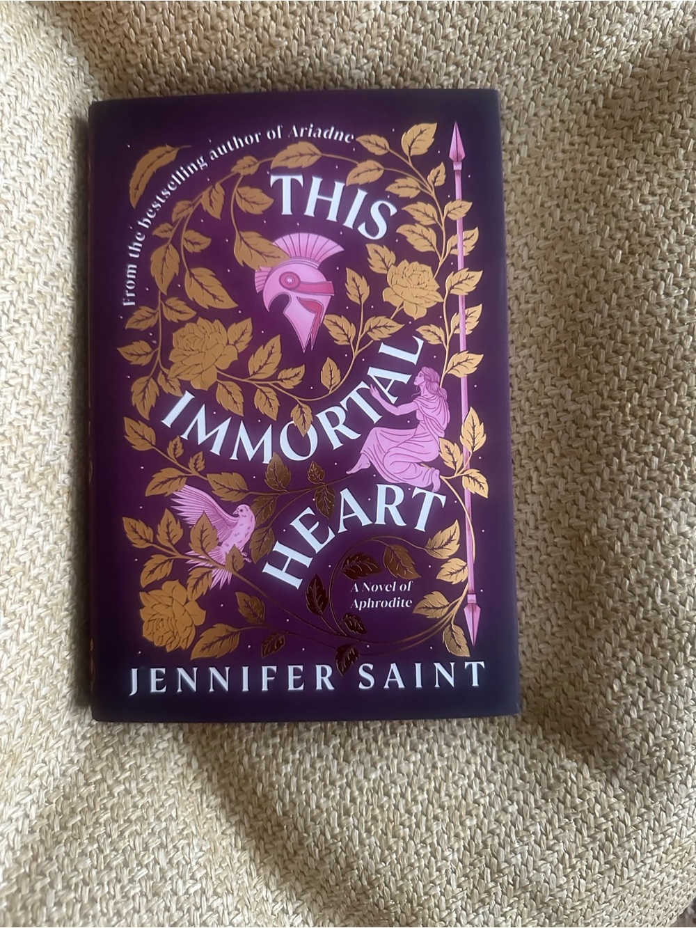 This Immortal Heart: A Novel of Aphrodite by Jennifer Saint. HC, 2026. Like new